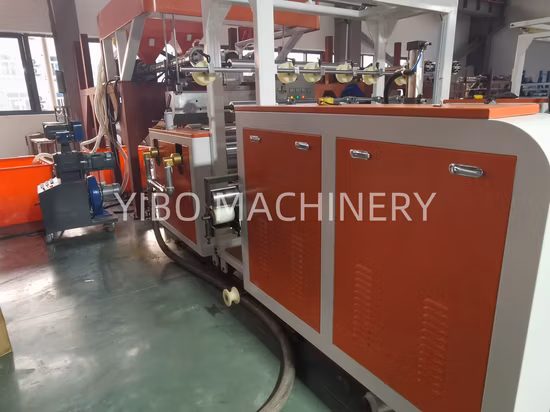 Doppia vite doppia doppia coestrusione a 2 strati LLDPE Mldpe masterbatch viscoso colla poliisobutilenica PE estrusione di plastica per produzione di film estensibile prezzo della macchina per estrusore