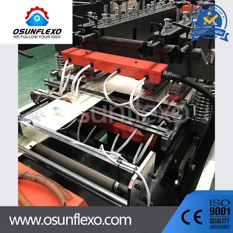 Specialized Designed Zipper Bag Making Machine Packaged with Stretch Film