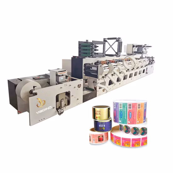 Automatic in-Line Modular Flexo Printing Machine for PVC BOPP CPP Paper