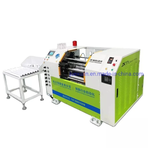 Cling Film Slitting Machine Protective Film Slitter LLDPE Film Slitting Machine PVDC Film Slitter PE Wire Stretch Pet Film Slitter Slitting Machinery Rewinder