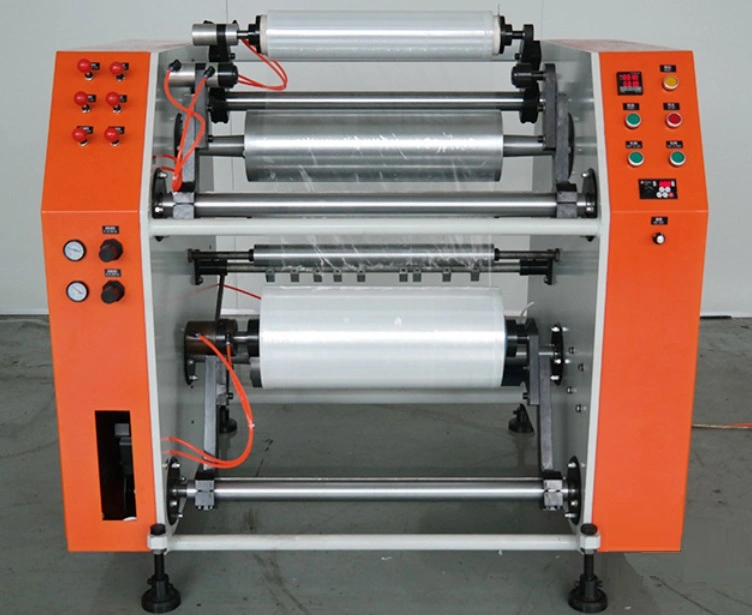 Automatic Stretch Film Slitter and Rewinder Machine