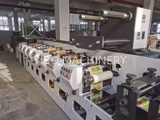 Automatic in-Line Modular Flexo Printing Machine for PVC BOPP CPP Paper