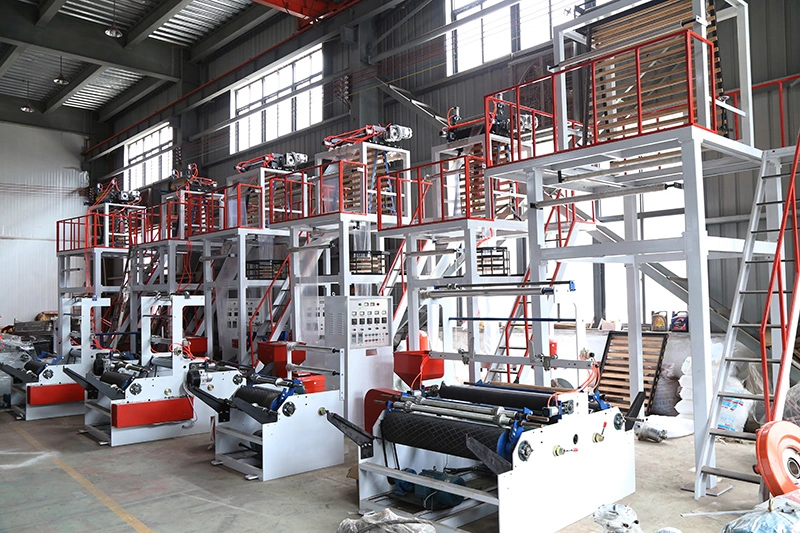 High Quality Automatic Multiple Layer Extrusion Stretch Cling Film Making Machine for Plastic Film Extruder Line