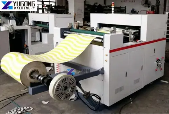Macchina automatica ad alta velocità per stampa, laminazione, fustellatura, taglio, stampa flessografica, fustellatura a rullo e cordonatrice per bicchieri di carta, scatole/sacchetti/cartoni di carta