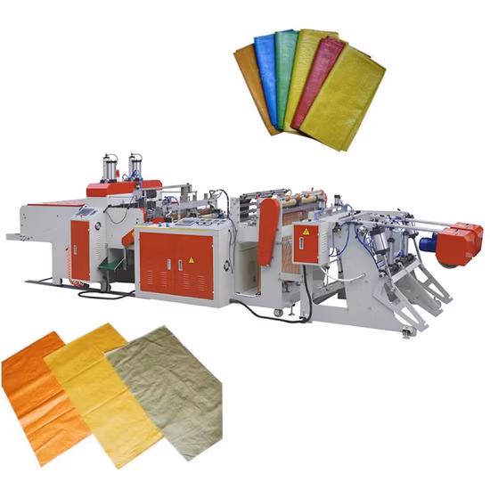 Macchina per la realizzazione di buste doypack in plastica e carta con doppia cerniera stand-up