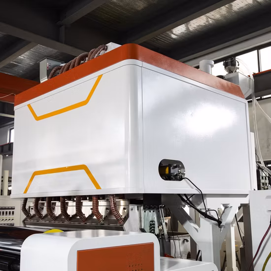 Macchina automatica per la produzione di pellicola trasparente estensibile multistrato ad alta velocità da 1500 mm per la linea di estrusori di film plastico